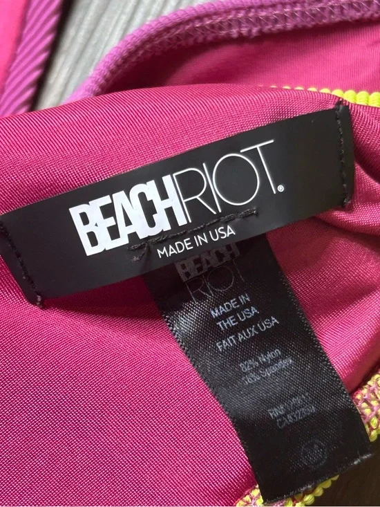 NWOT Beach Riot Ribbed Alexis Riza Bikini - Picture 10 of 16